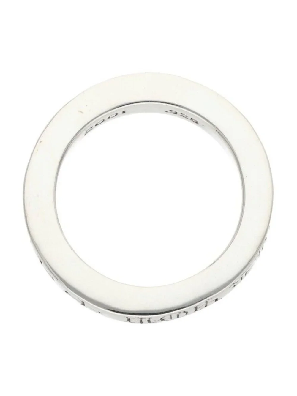 Chrome Hearts Spacer Fckyou Silver Ring
